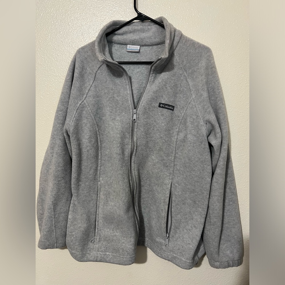 Grey Columbia fleece